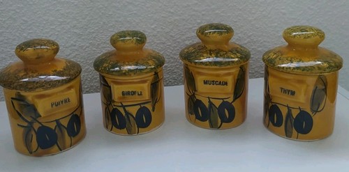 Série pots épices - à,