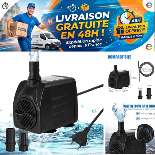 Pompe eau submersible aquarium