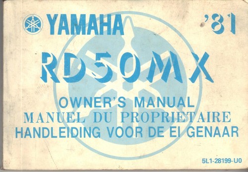 Yamaha rd50 5l1 - rd50, owners