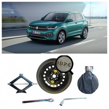 Roue de secours (galette) 16" pour VW T-CROSS avec Cric Clef et sac
