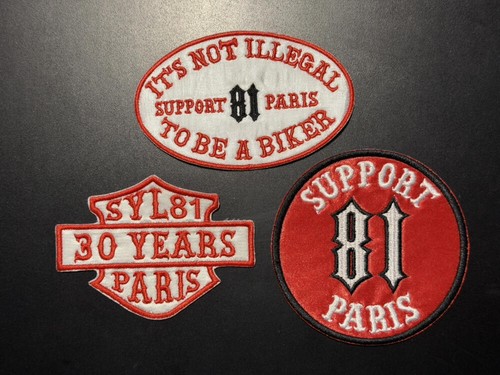 Hells angels patch set - hells, 3