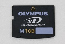 Carte mémoire photo Olympus