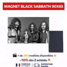 Magnet Black Sabbath 90x65 mm