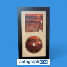 BELINDA CARLISLE SIGNED ONCE UPON A TIME IN CALIFORNIA CD FRAMED ACOA COA 6.5x12