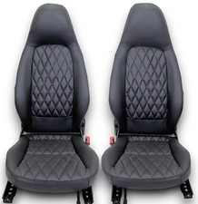 Housse de Siège Housses pour Smart 451 Brabus Diamant Aucun Housses Noir