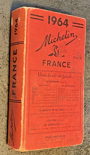 Guide michelin rouge 1964 - michelin,
