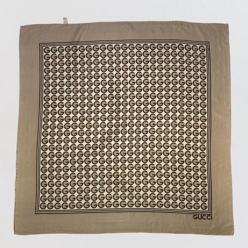 Gucci vintage silk square - silk,