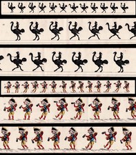 BANDE DE ZOOTROPE 1860 - 1870