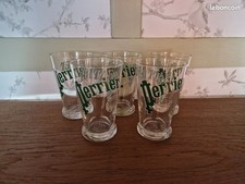 Lot 5 verres perrier