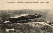 Old postcard approx. de Faux la Montagn et Gentioux Rocher FRANCE (1051024)