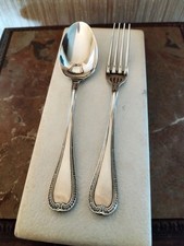 Couvert à Entremets Christofle Malmaison Style Empire Métal Argenté