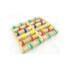 Massage des pieds en bois