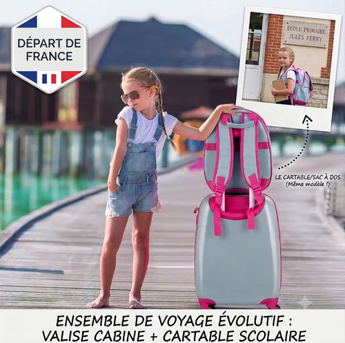 Ensemble bagage enfant valise - bagage,