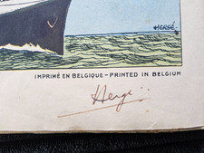 Tintin - Dedicacé Par Hergé