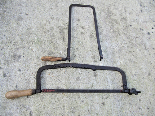 Anciennes scie metaux outil a - scie,