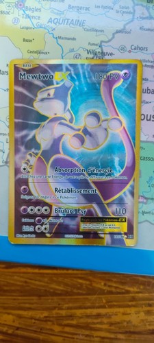 Carte pokémon mewtwo - carte,
