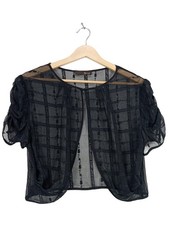 GEORGE. Boléro Dames Veste T EU 42 noir style décontracté