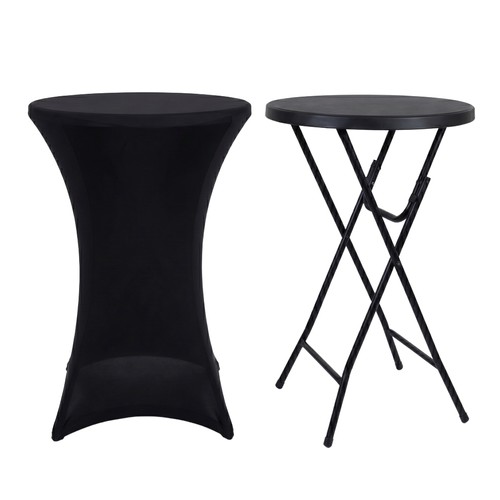 Ivoq table haute - noire, –