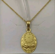 Pendentif Et Chaîne Or 18K