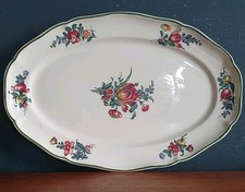 Plat Oval Ancien VILLEROY ET