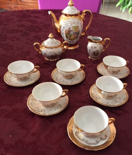 Ancien service cafe - service, ou
