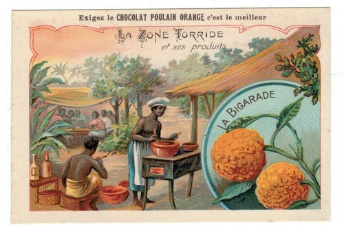 Chromo chocolat poulain - chromo,