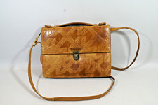 VINTAGE ! SAC CARTABLE EN CUIR