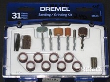 Dremel Sablage Grincement Kit 31 Pièces Ensemble de Mèches