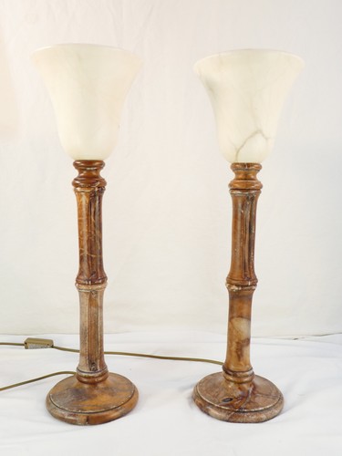 Paire lampe vintage en - paire,