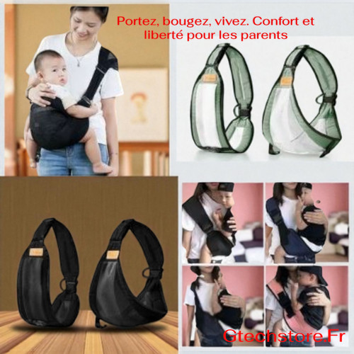 Porte bébé écharpe - &, à