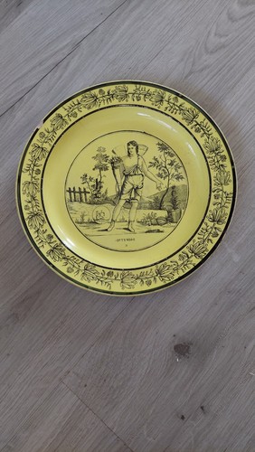 Assiette faience choisy fond - assiette,