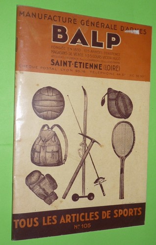 Catalogue balp 1934 - catalogue,