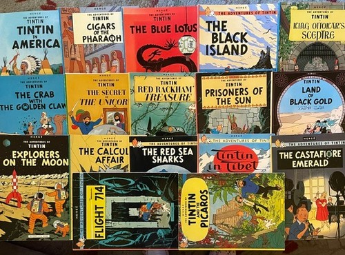 The adventures tintin lot - the,