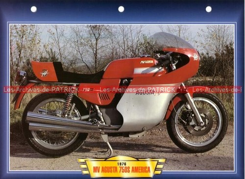 Agusta 750 america - s, 1976