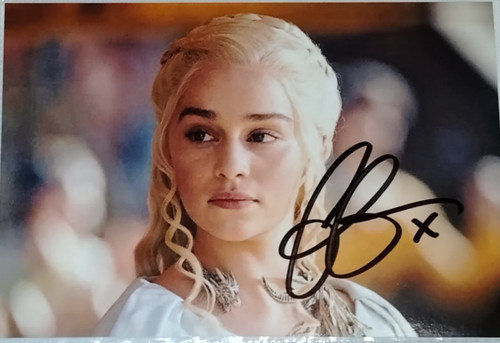 Autograph emilia clarke foto - autograph,