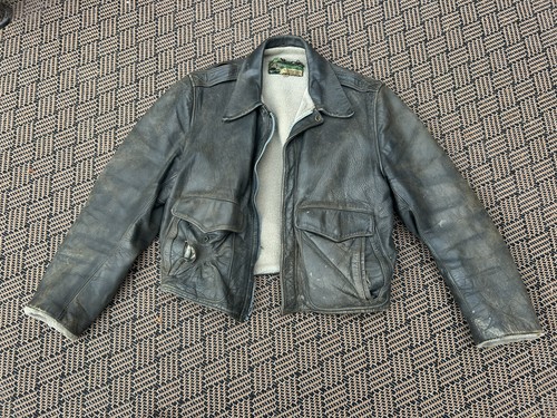 Vintage horsehide leather - vintage,