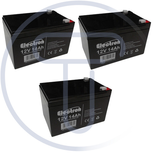 Kit 12v 14ah piles - kit, 3x