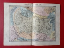PLAN ANCIEN DE LA FORET DE ST