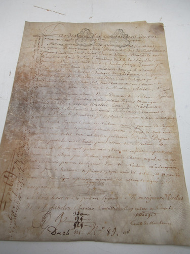 Documents parchemin concernant - parchemin,