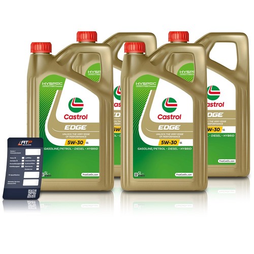 4x5l litres castrol edge - =, 20