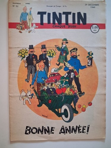 Journal tintin hergé 29 - tintin,