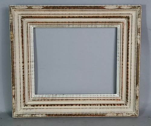 Cadre bois patiné 38x33 - , cm