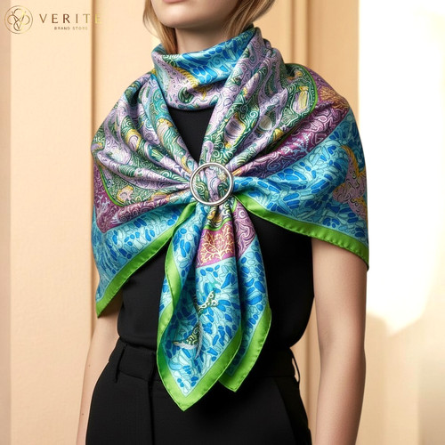 Rare vintage hermes silk - vintage, scarf