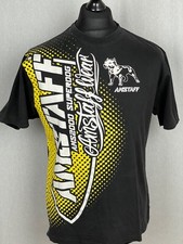 Amstaff T-Shirt Men's Size M Black Short Sleeve Training Cotton Tee