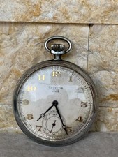 ANTIQUE HELVETIA EXTRA ANCRE POCKET WATCH 15 RUBIS 3 ADJUST MILITARY 50MM RARE