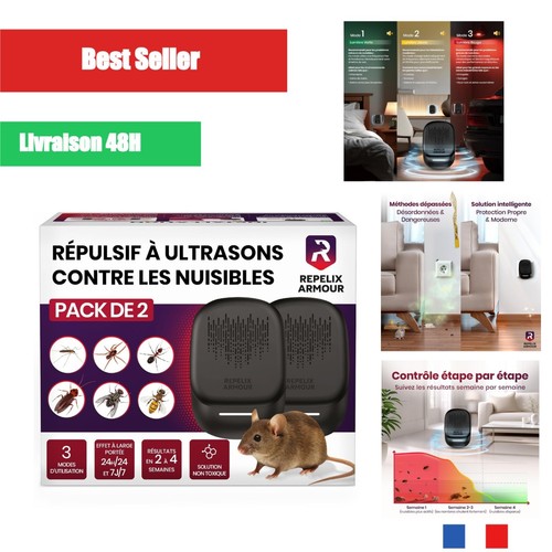 Répulsif ultrasons nuisibles - répulsif,