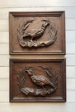 Paire De Panneaux Bois