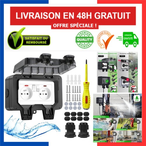 Prise extérieure étanche