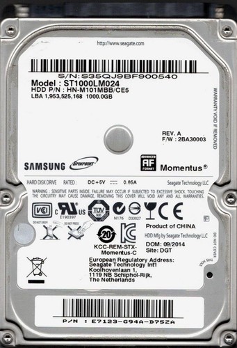 Seagate st1000lm024 - seagate,