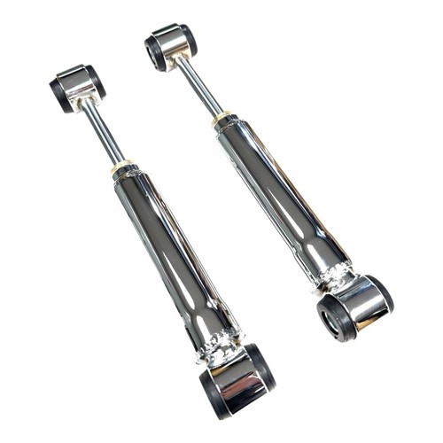 Pair chrome steel short - pair,